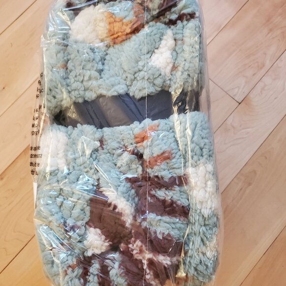 🔥🔥 Pendleton Sherpa Fleece Throw Avra Valley Reversible 50”x70” New - Picture 5 of 7